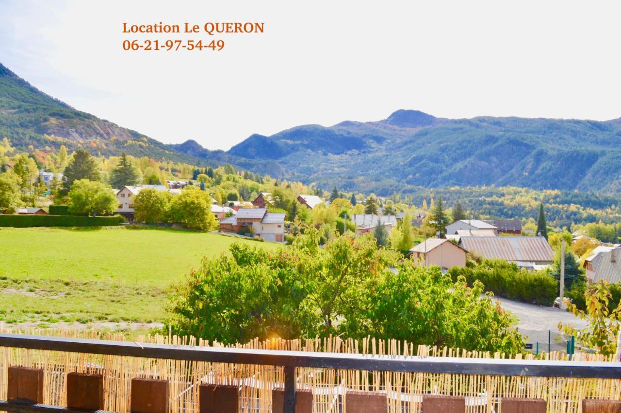 Ferienwohnung Location Le Queron Guillestre Exterior foto